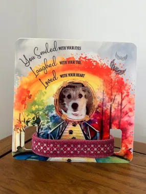 Pet Memorial Gift, Pet Memorial Plaque, Pet Collar Memorial, Pet Sympathy Gift