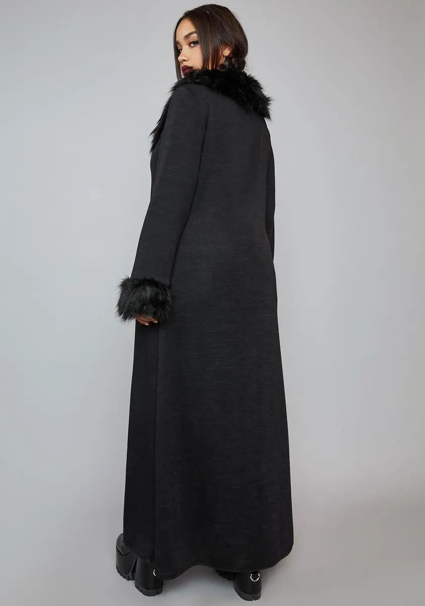 Plus Forever Nocturnal Knit Duster