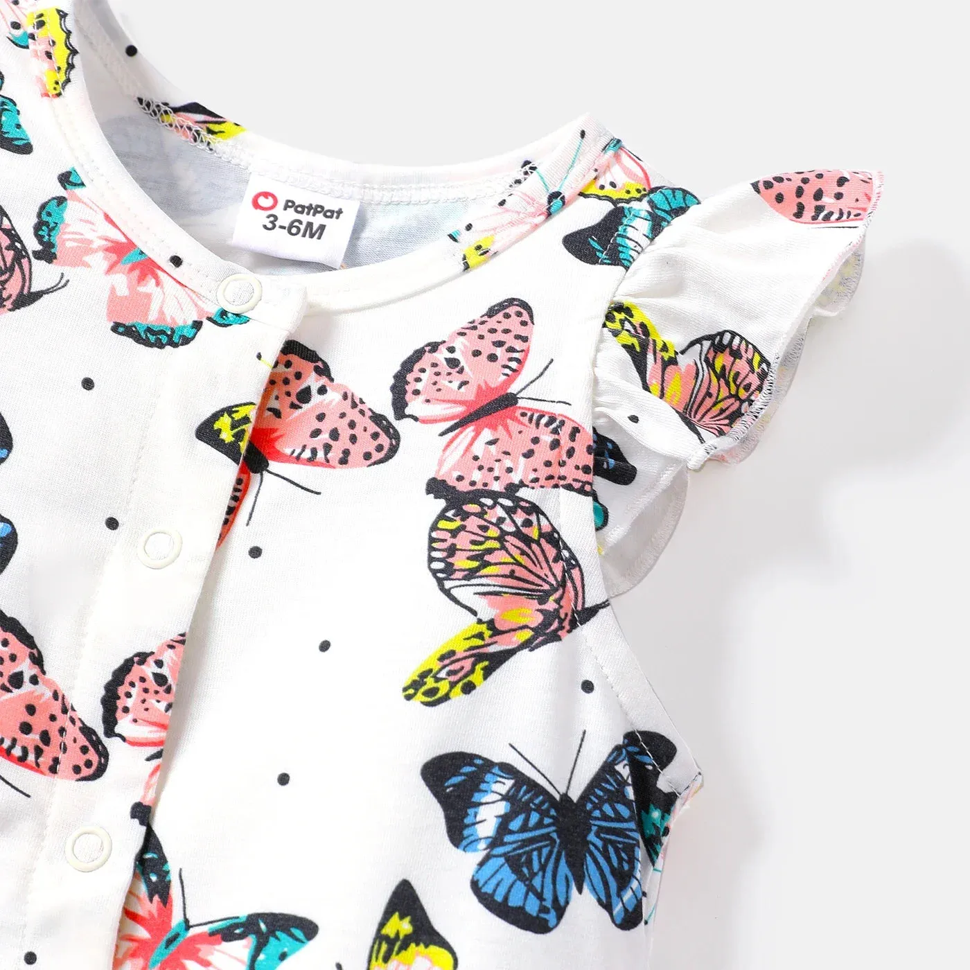 "Butterfly Sweetie" Baby's Romper