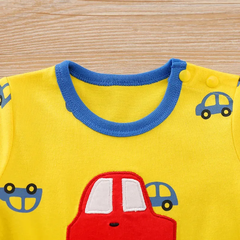 "Car Mania" Baby's Romper