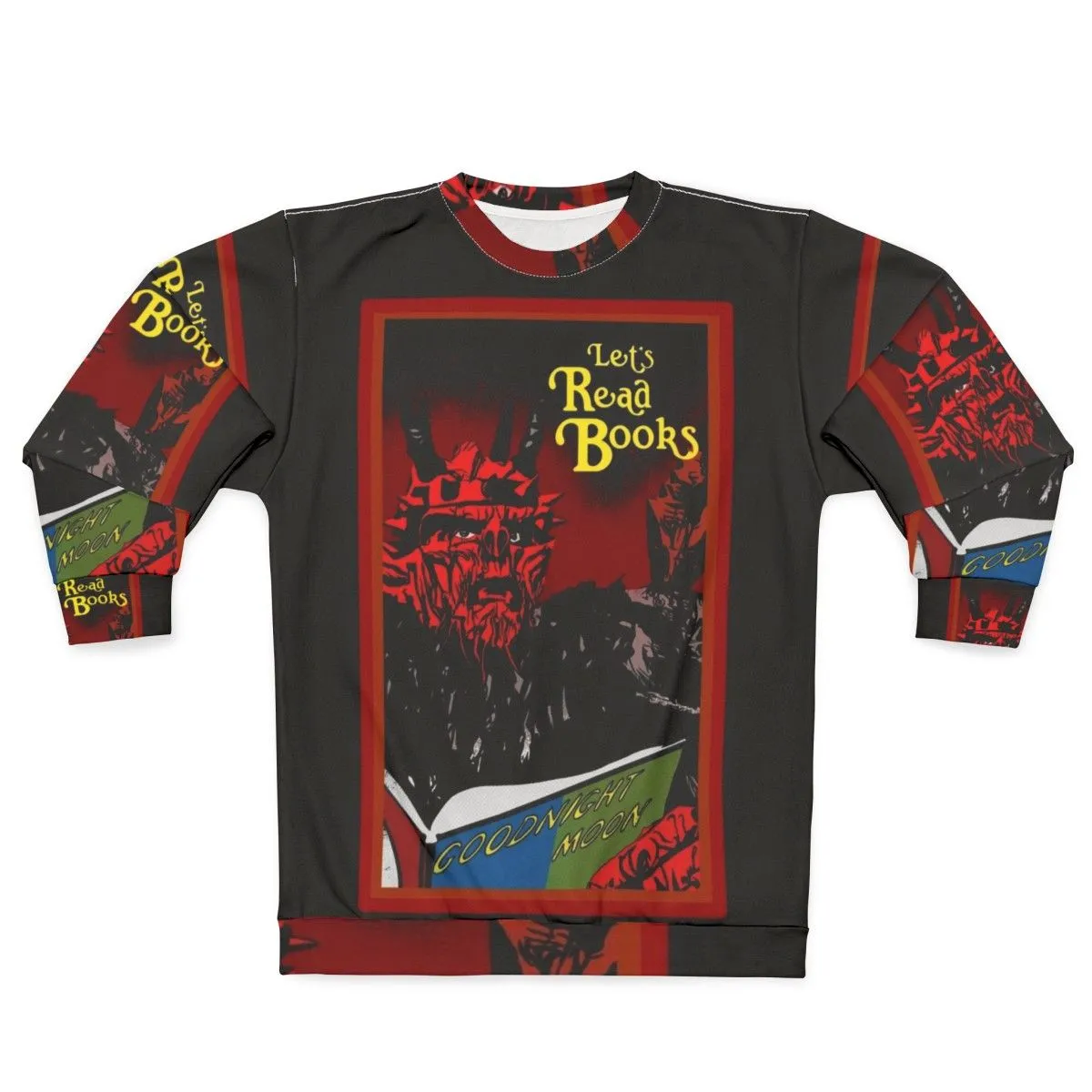 "Reading Enthusiast: Let's Read Books Sweatshirt"