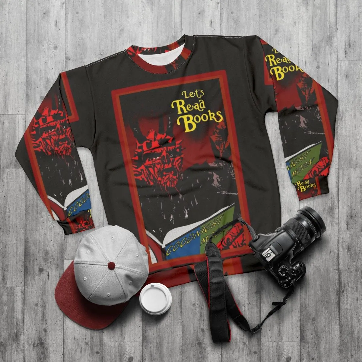 "Reading Enthusiast: Let's Read Books Sweatshirt"