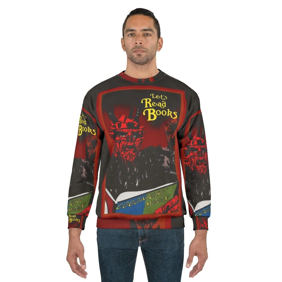 "Reading Enthusiast: Let's Read Books Sweatshirt"