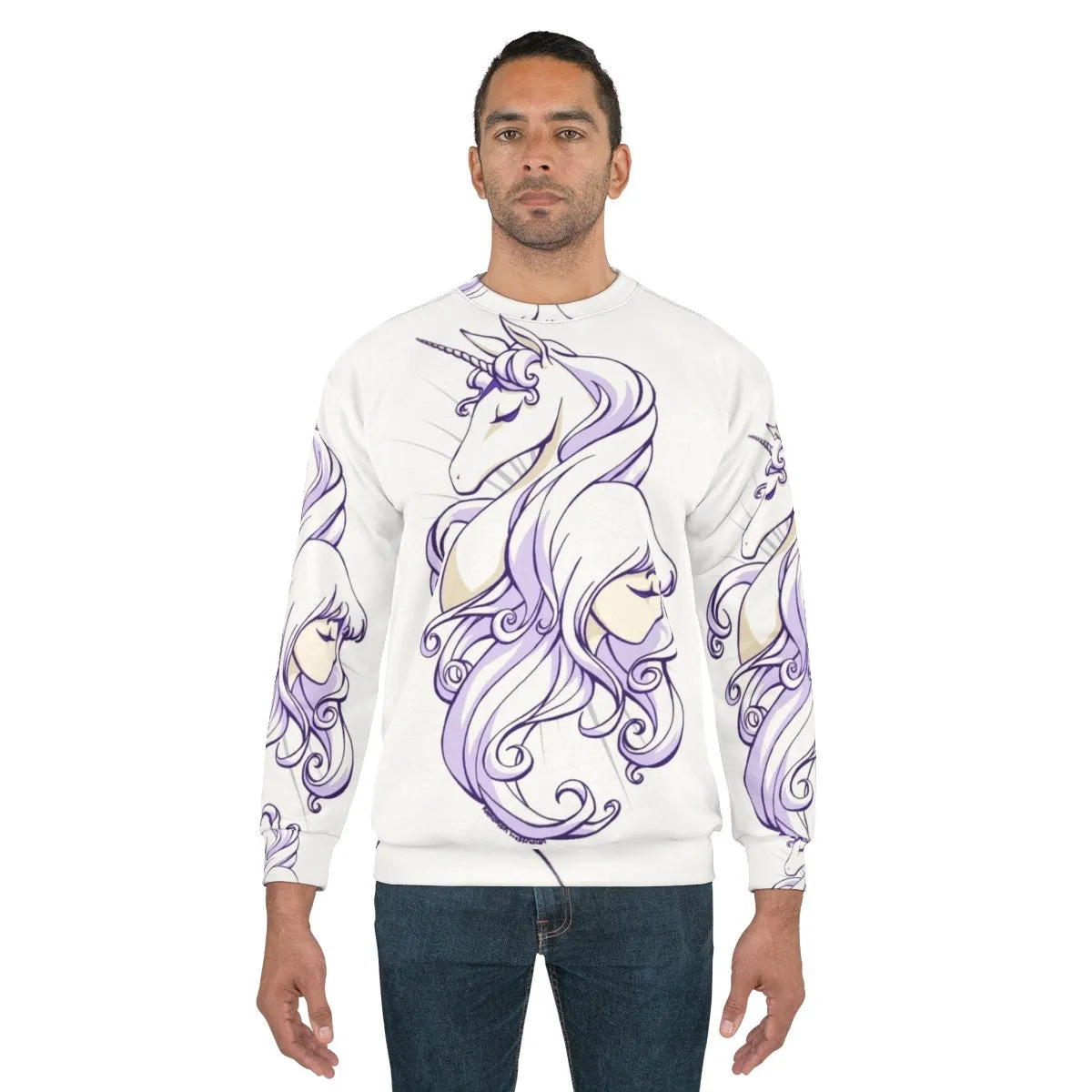 "The Last Unicorn" Sweatshirt - Amalthea Fanart