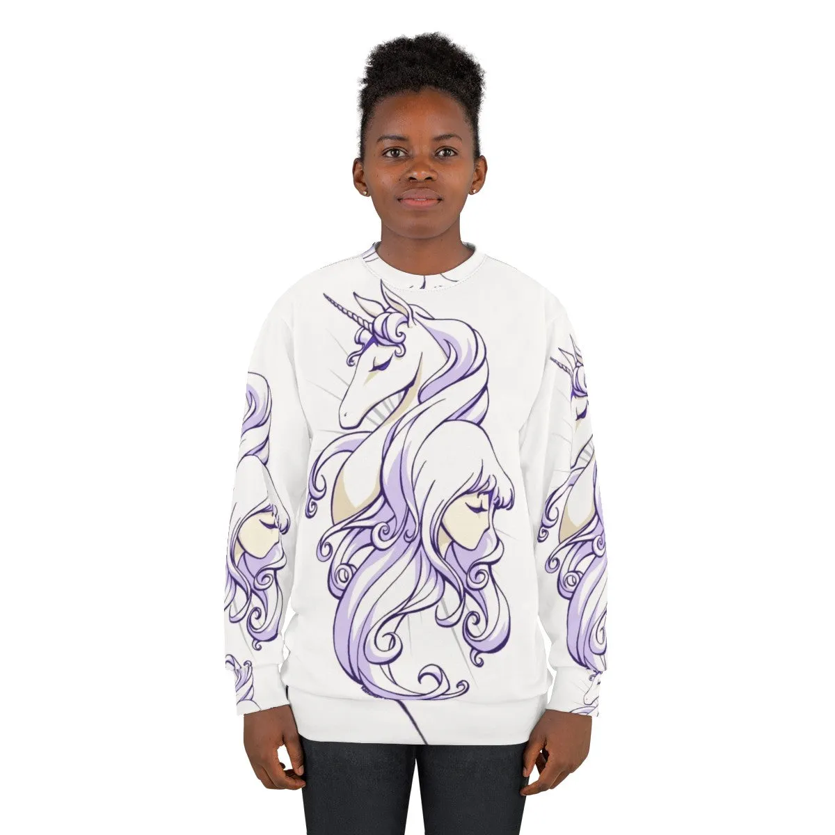 "The Last Unicorn" Sweatshirt - Amalthea Fanart