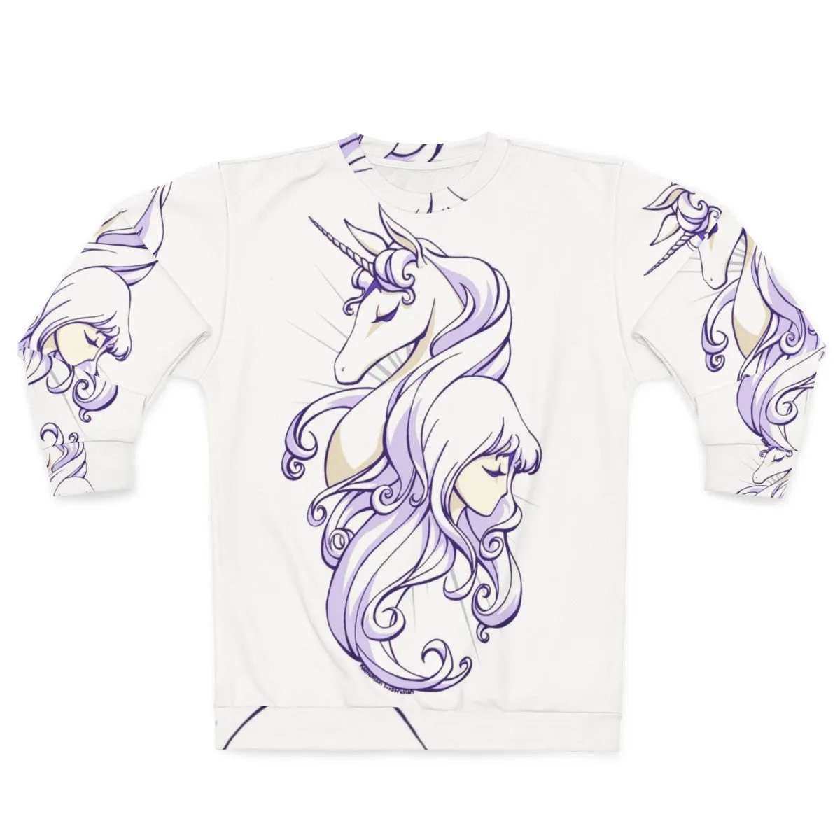 "The Last Unicorn" Sweatshirt - Amalthea Fanart