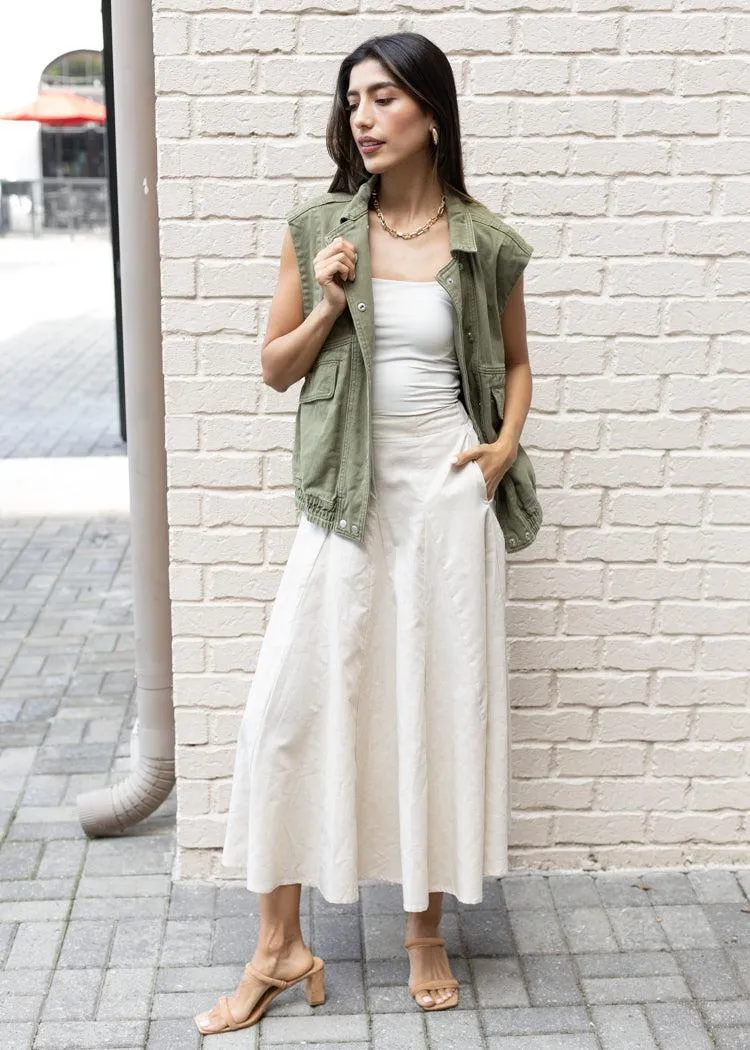 Ravyn Godet Maxi Skirt ***FINAL SALE***