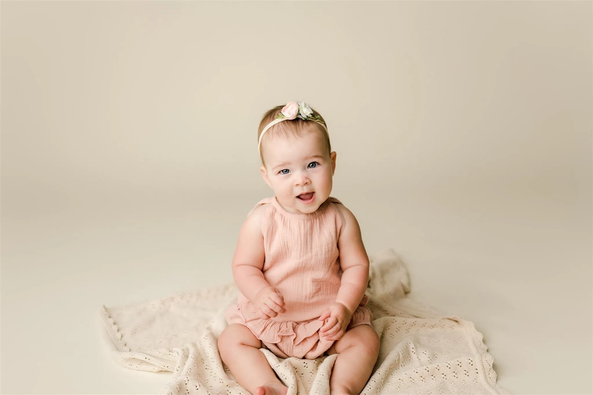 REM Pink Ruffle Muslin Bubble