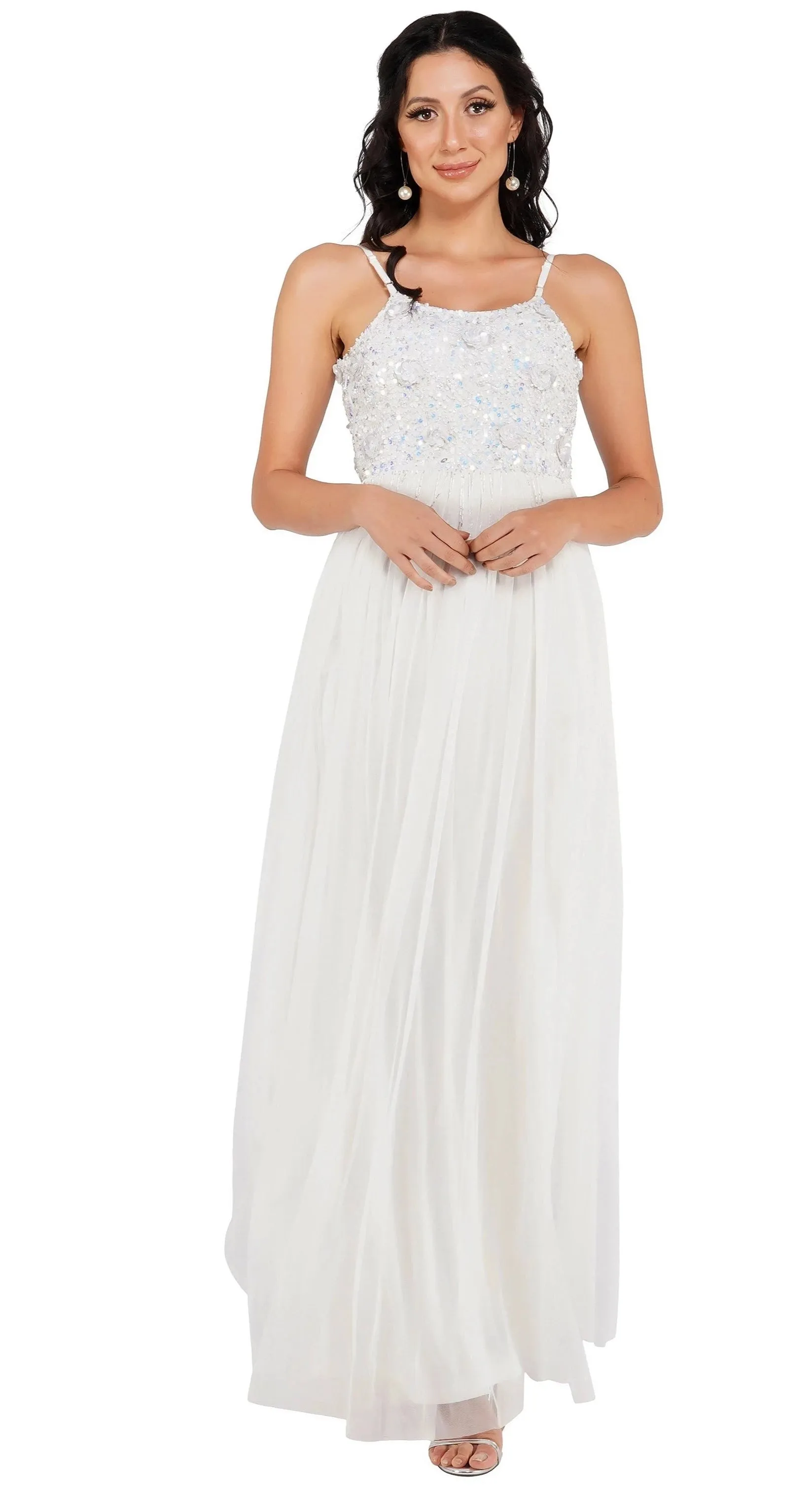 Riri Bridal Tulle Maxi Dress