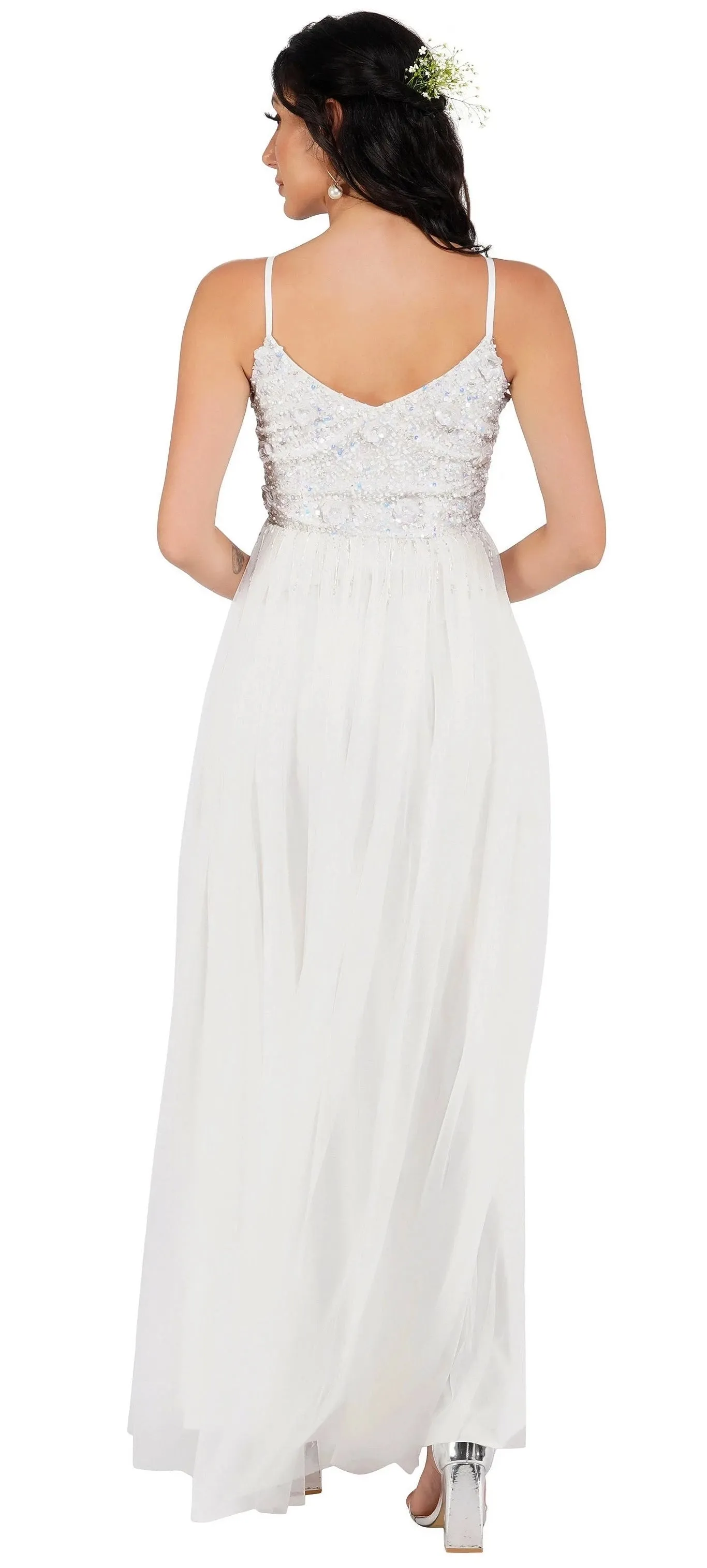 Riri Bridal Tulle Maxi Dress
