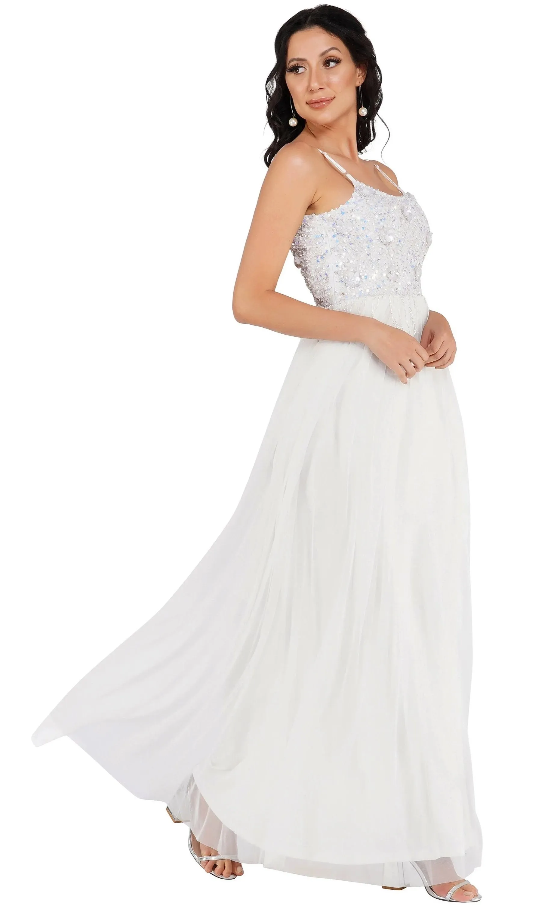Riri Bridal Tulle Maxi Dress