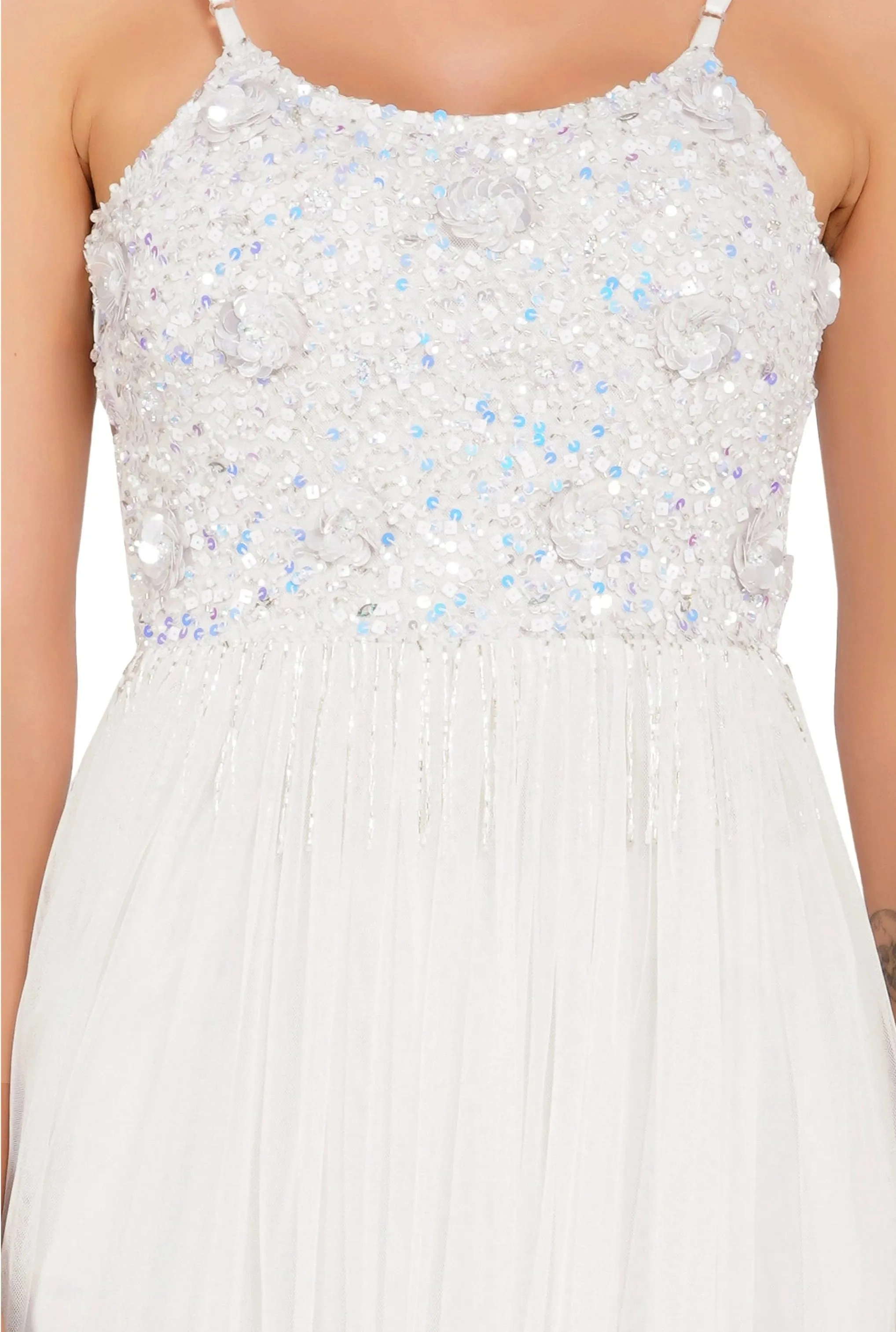 Riri Bridal Tulle Maxi Dress