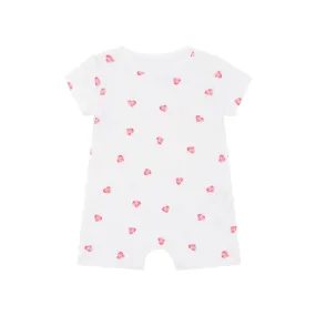 Rosa & Blue Romper - Heart