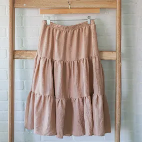 Ryleigh Ruffle Midi Skirt