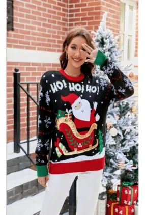 Santa Sleigh Sweater