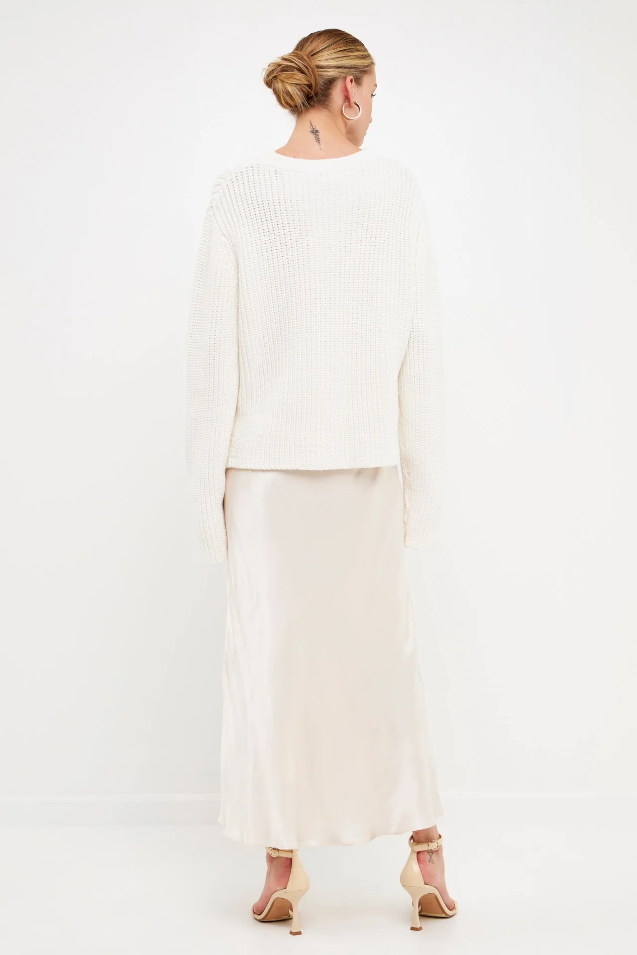 Satin Maxi Skirt