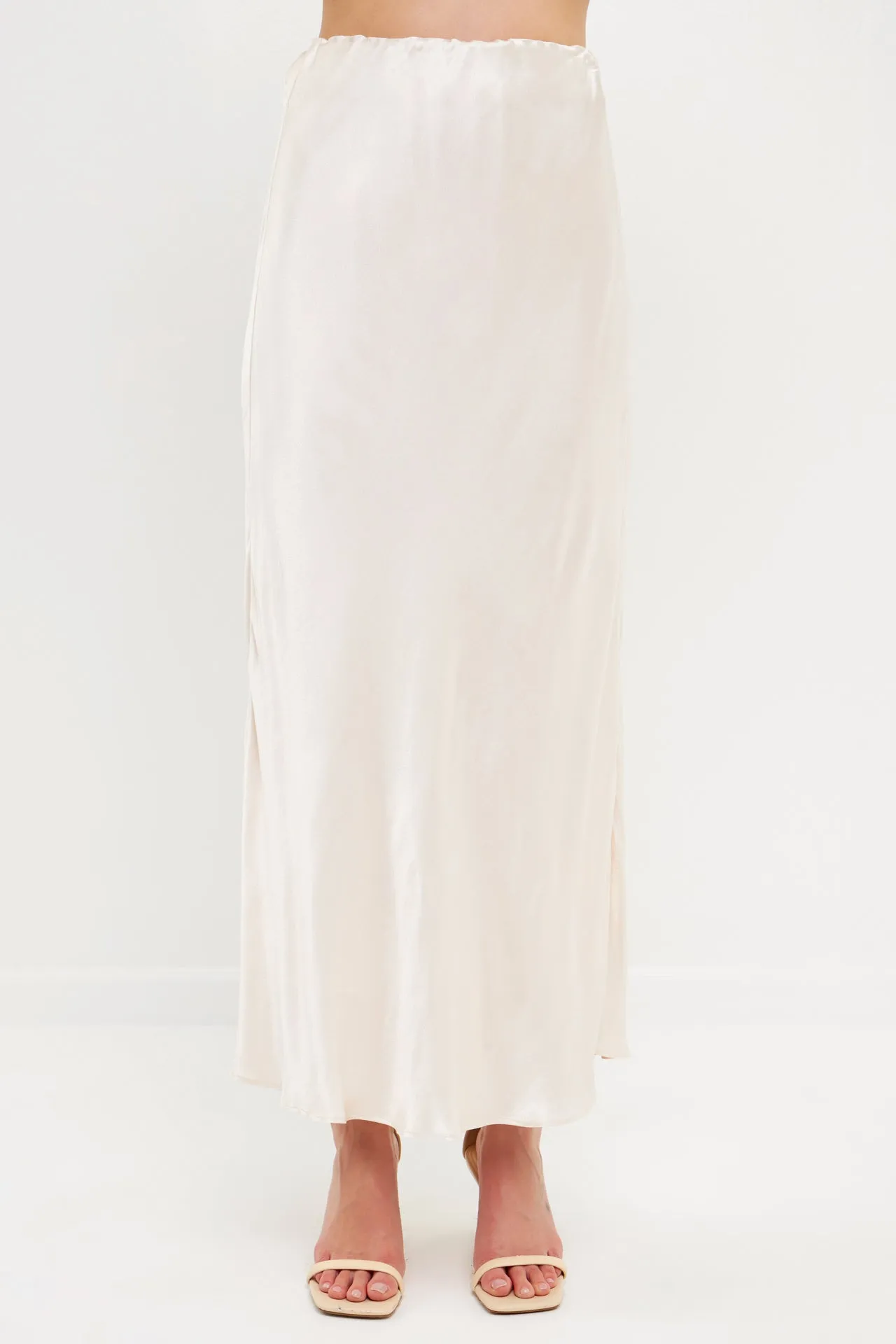 Satin Maxi Skirt