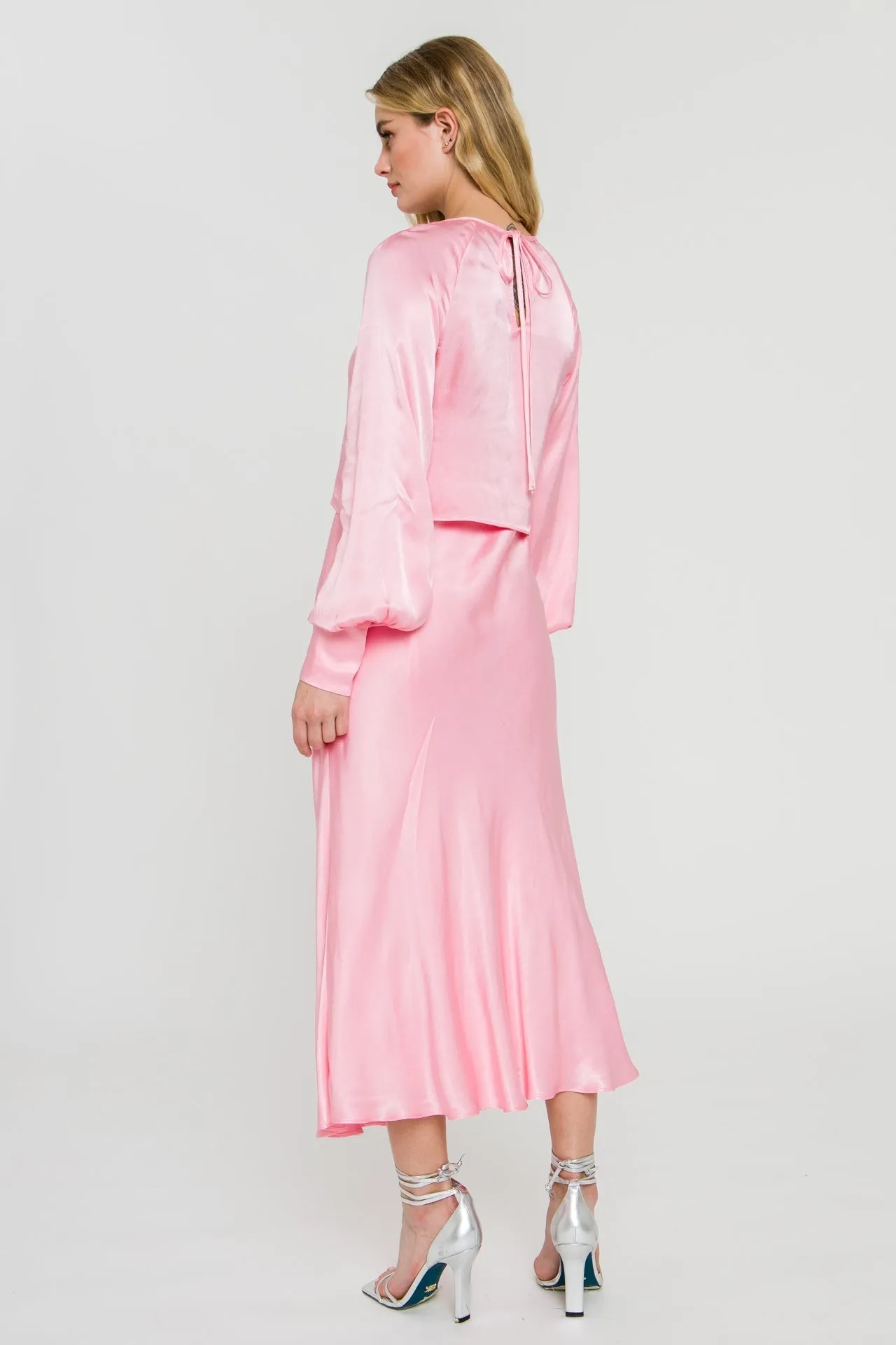 Satin Maxi Skirt