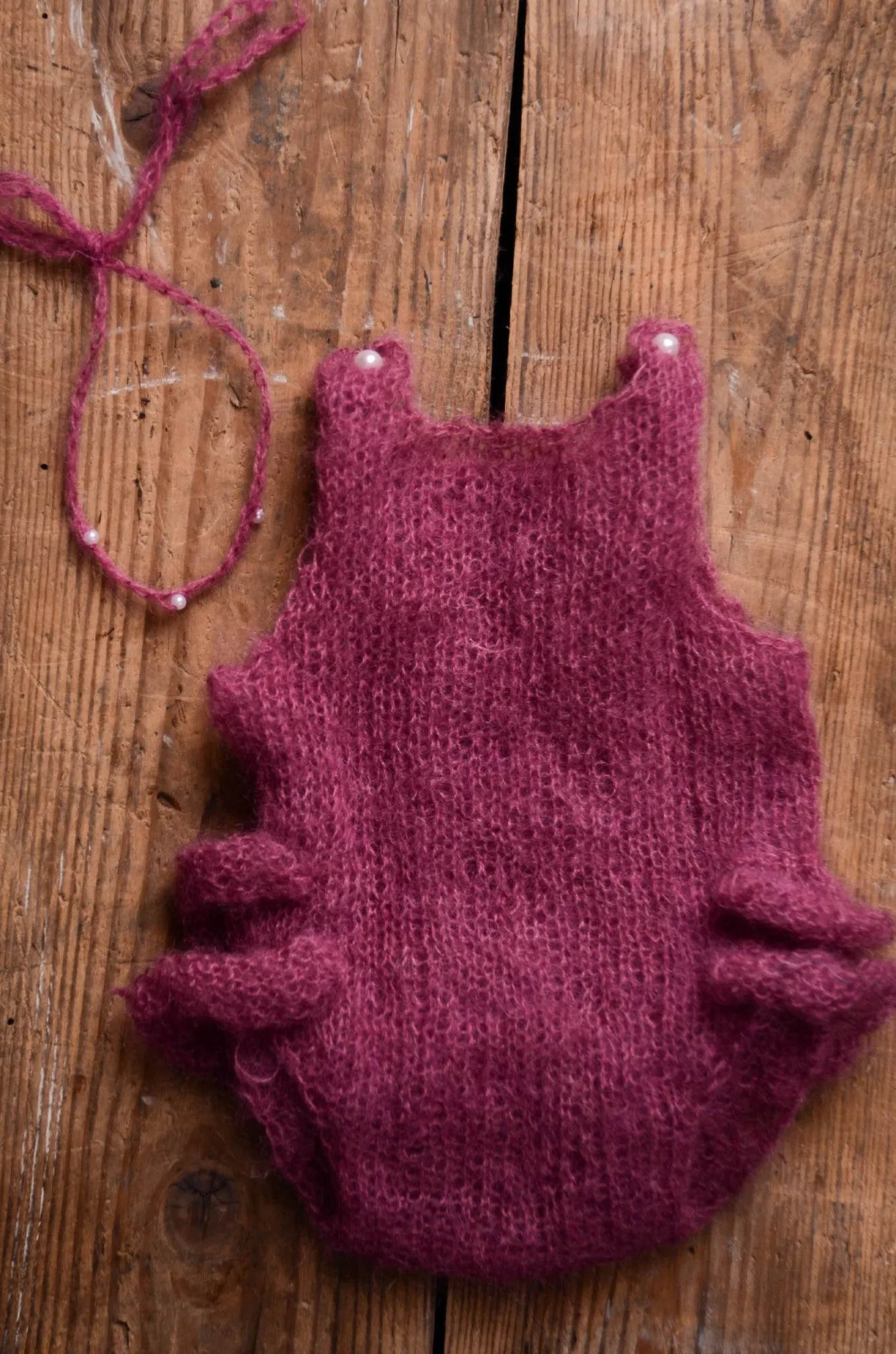 SET Romper and Headband - Mauve