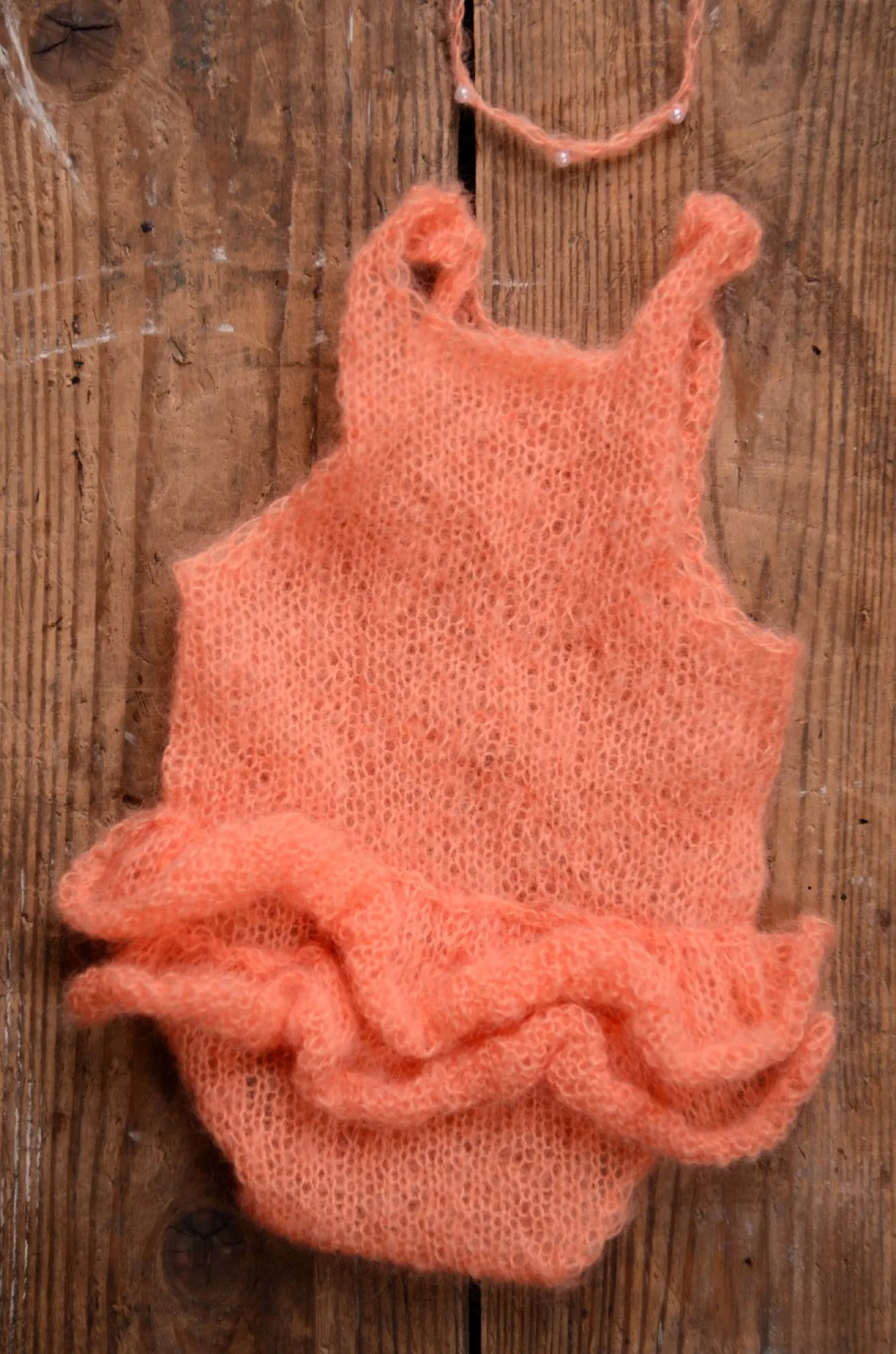 SET Romper and Headband - Orange
