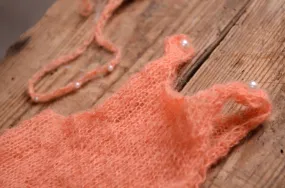 SET Romper and Headband - Orange
