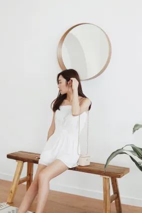 Sheela Dot Trim Romper