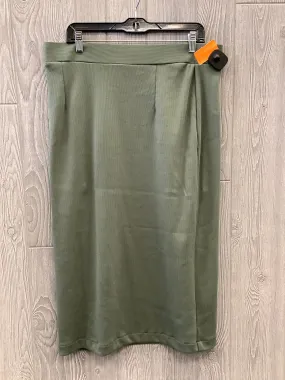 Skirt Maxi By Clothes Mentor In Green, Size: 14