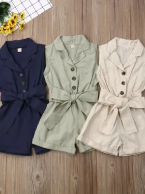 So Much To Love Collared Romper