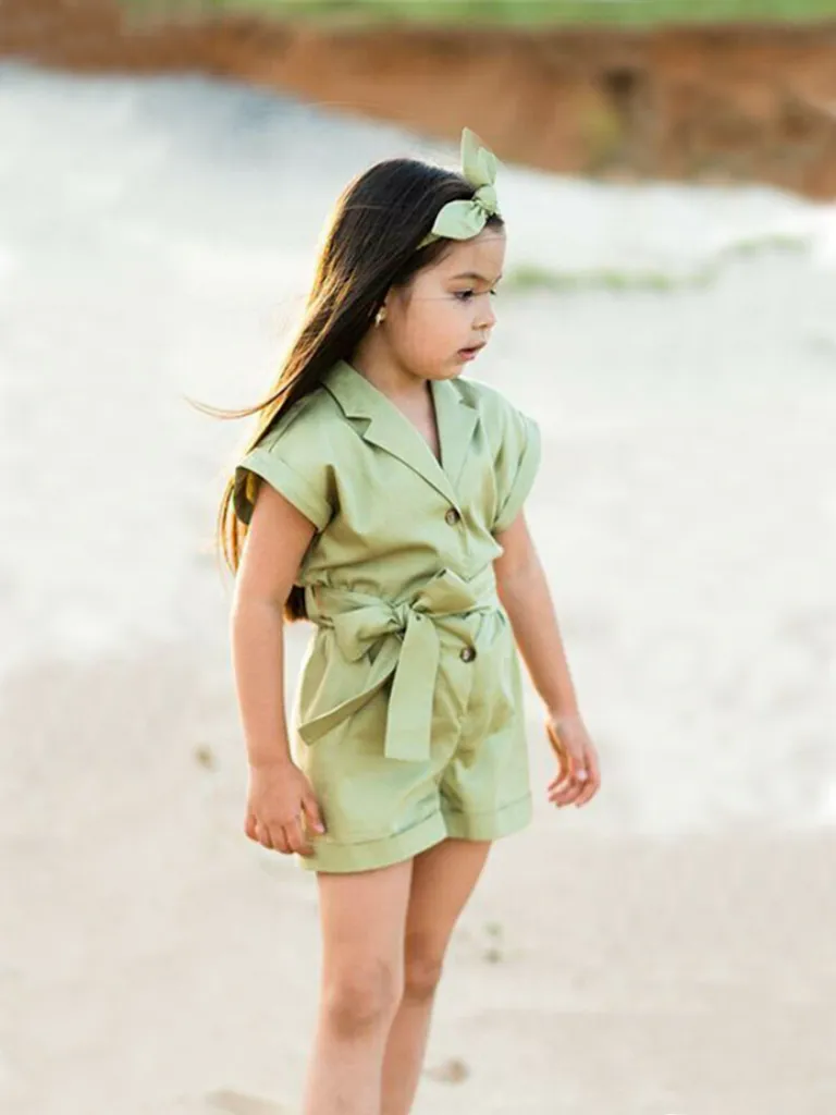 So Much To Love Collared Romper