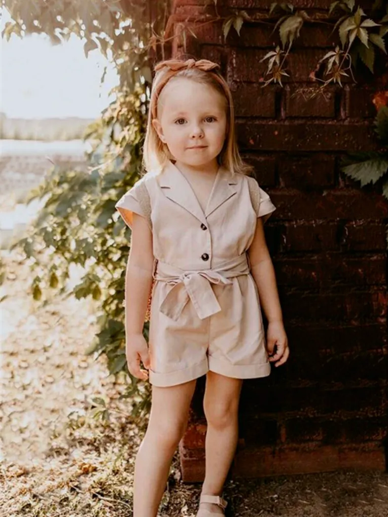 So Much To Love Collared Romper