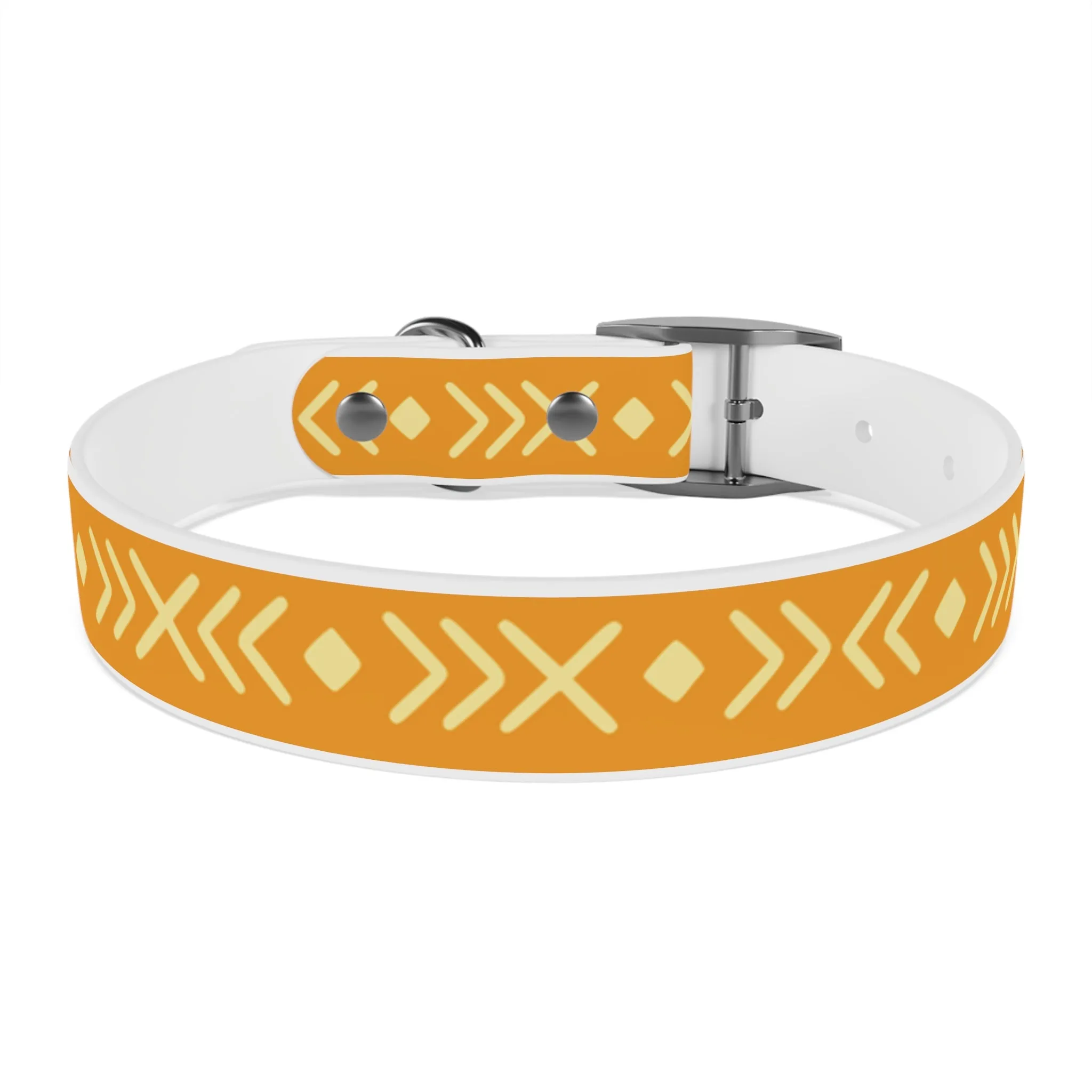 Southwest Chic Dog Collar -Choose Color and Buckle Finish
