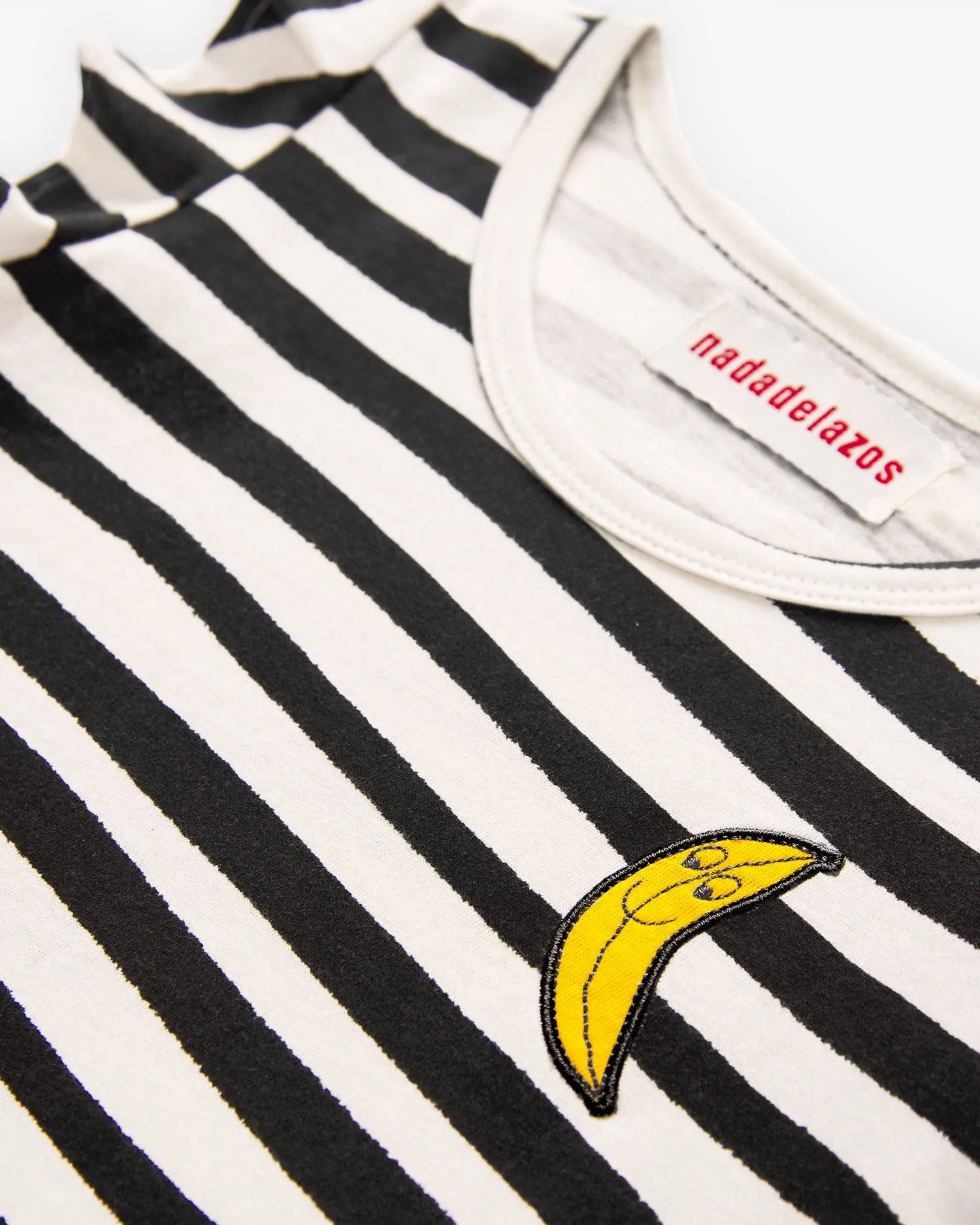 Stripe Ruffle Tee & Banana Skirt