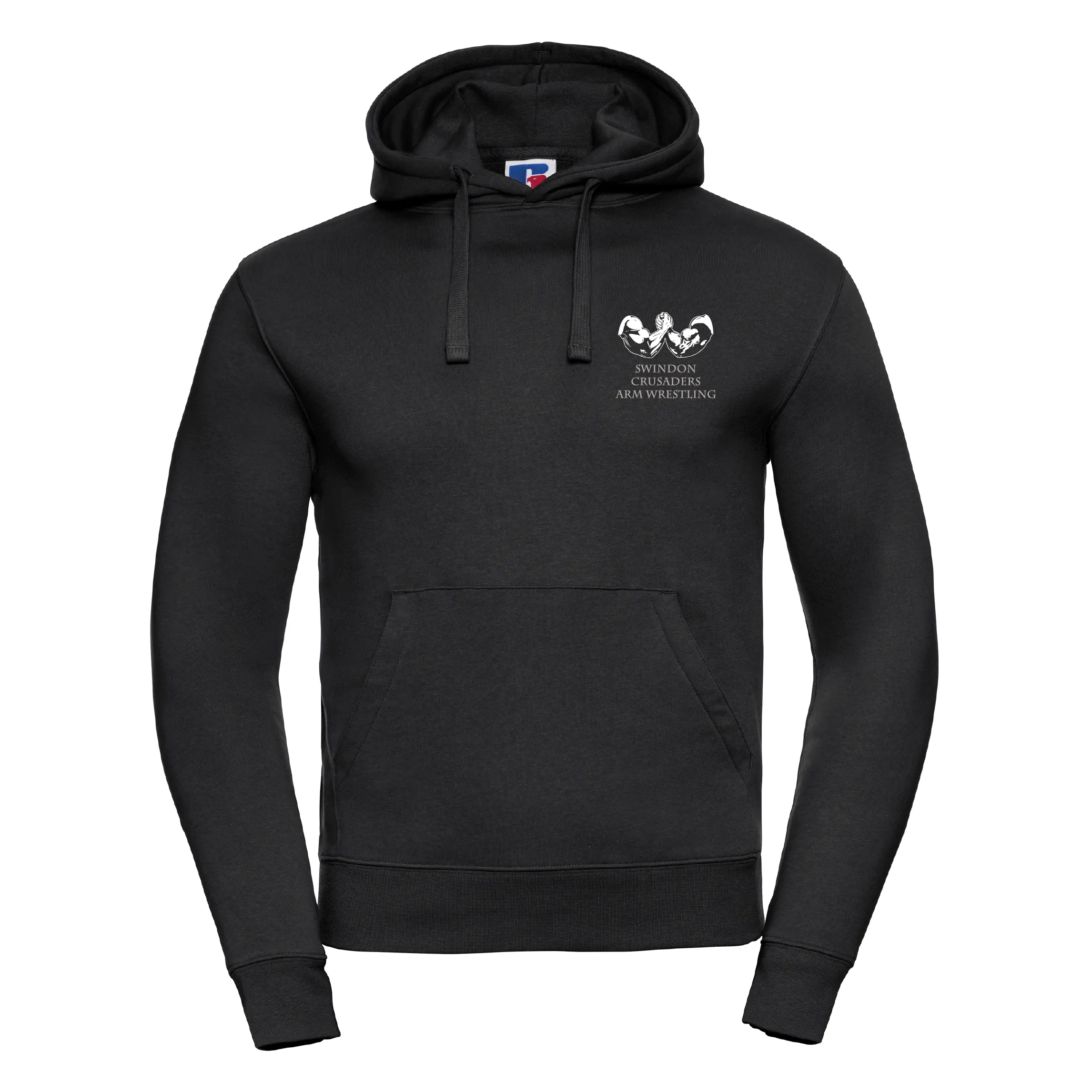 Swindon Crusaders Arm Wrestling | Authentic hooded sweatshirt | Black