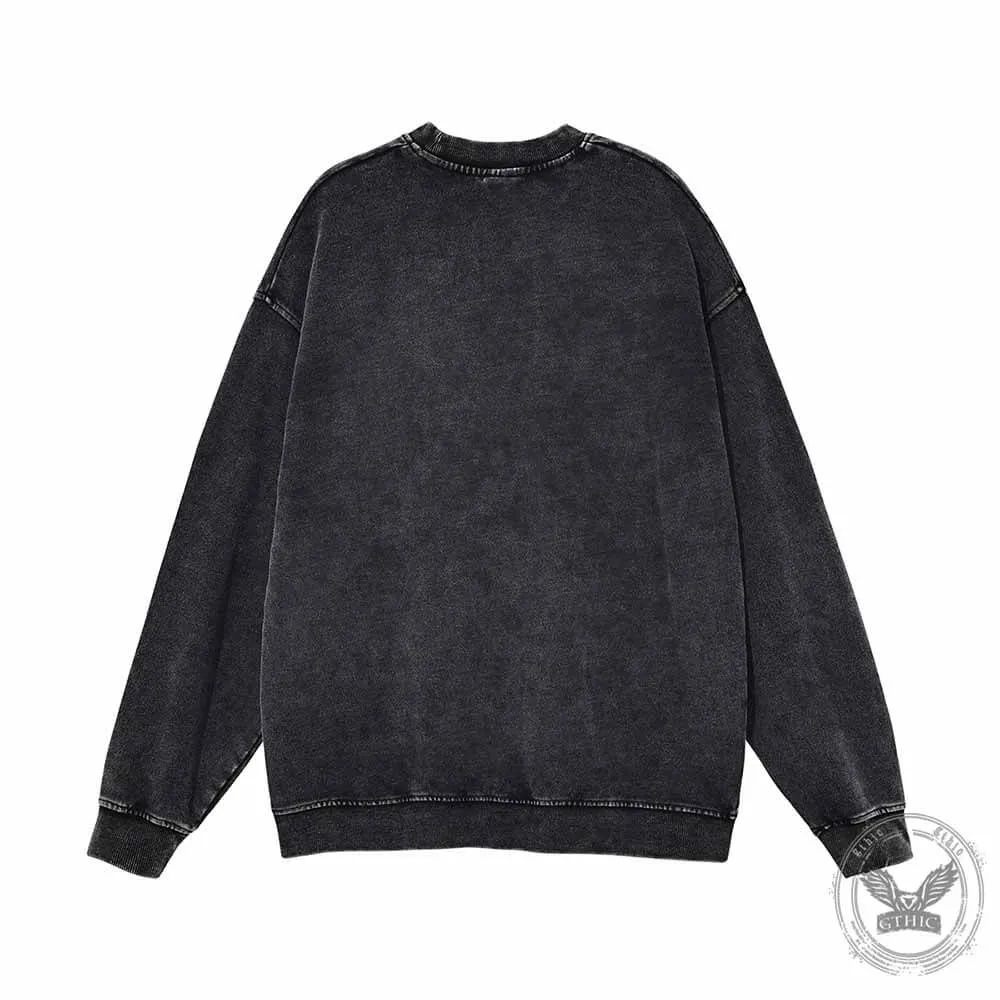 Tattoo Artist Vintage Washed Sweatshirt