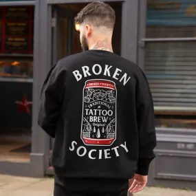 Tattoo Brew Back Print Sweatshirt (Unisex)
