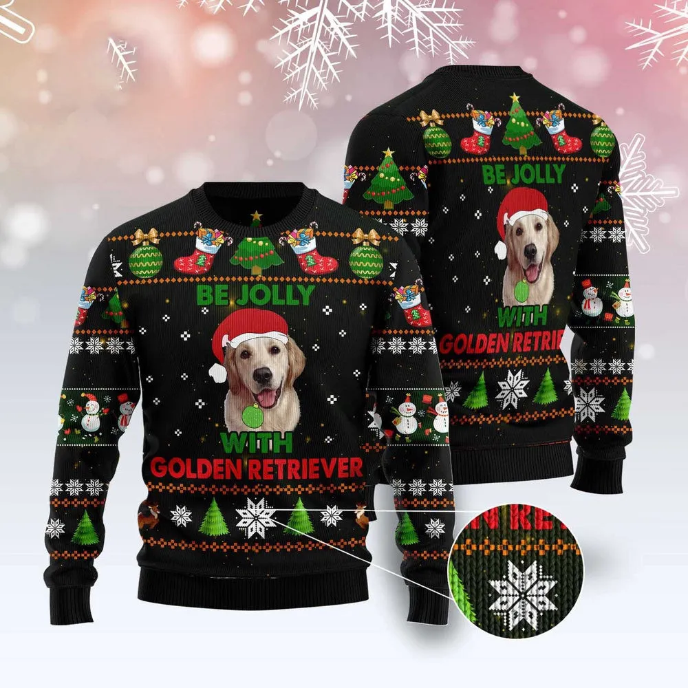 Ugly Christmas Sweater JulesRoche All-Over Print Festive Pullover