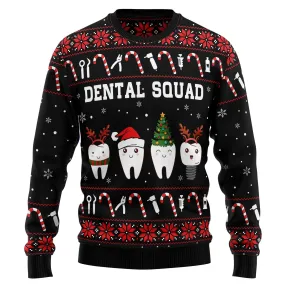 Ugly Sweater JulesRoche All-Over Print Cotton Christmas Pullover