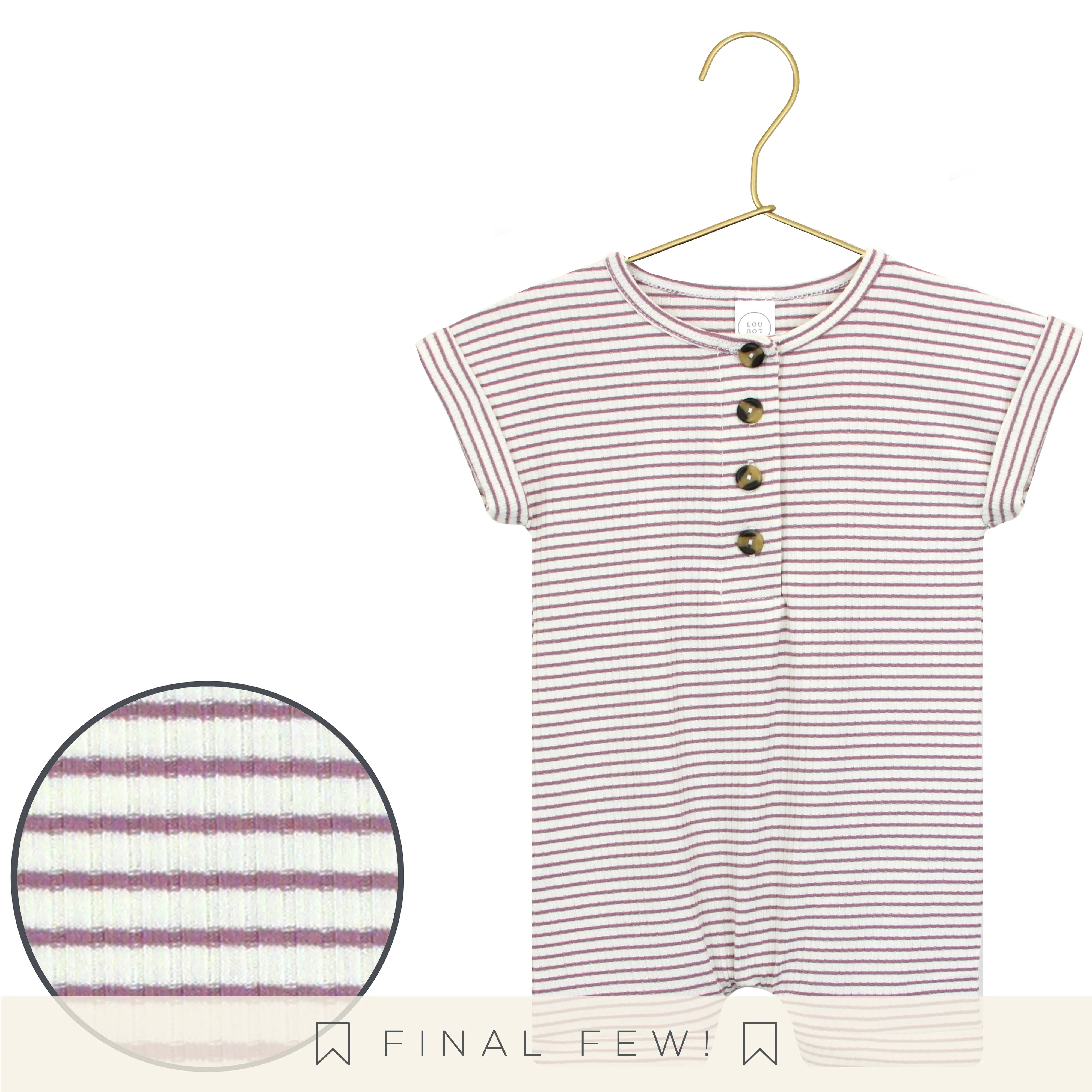 Vivian Ribbed Romper