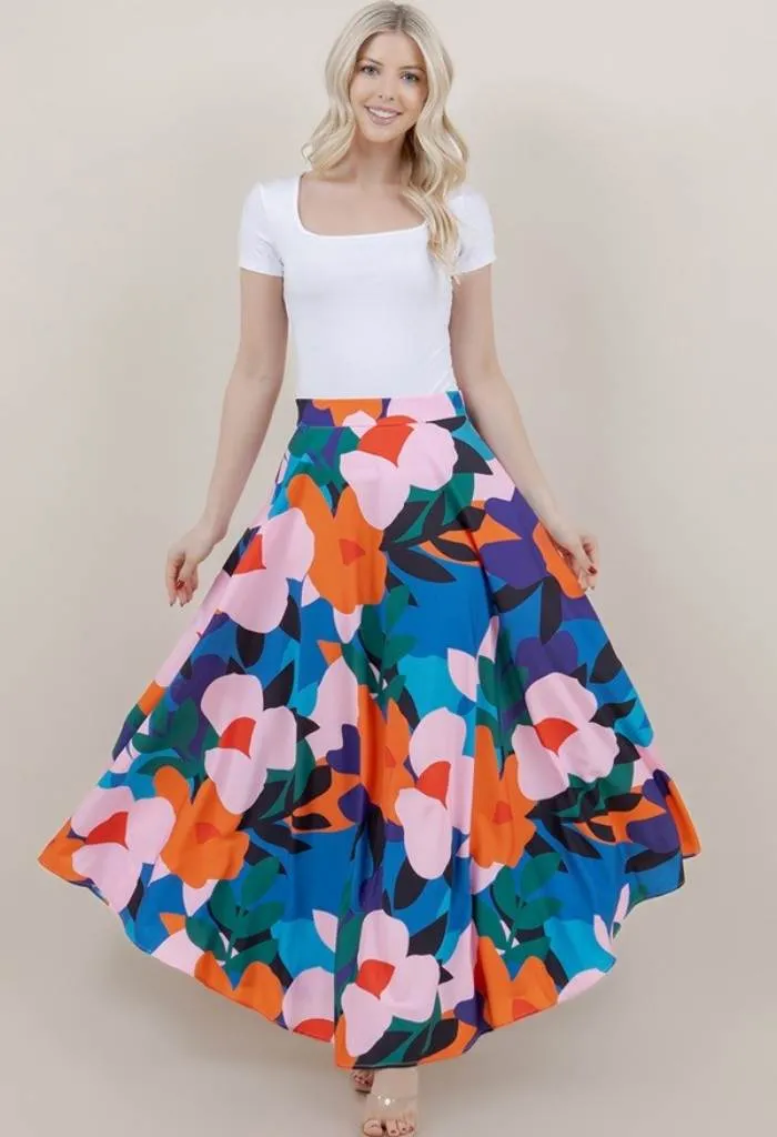 Waterlily Maxi Skirt