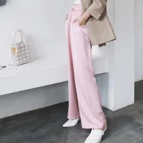 Wide Leg High Waist Casual Summer Pants