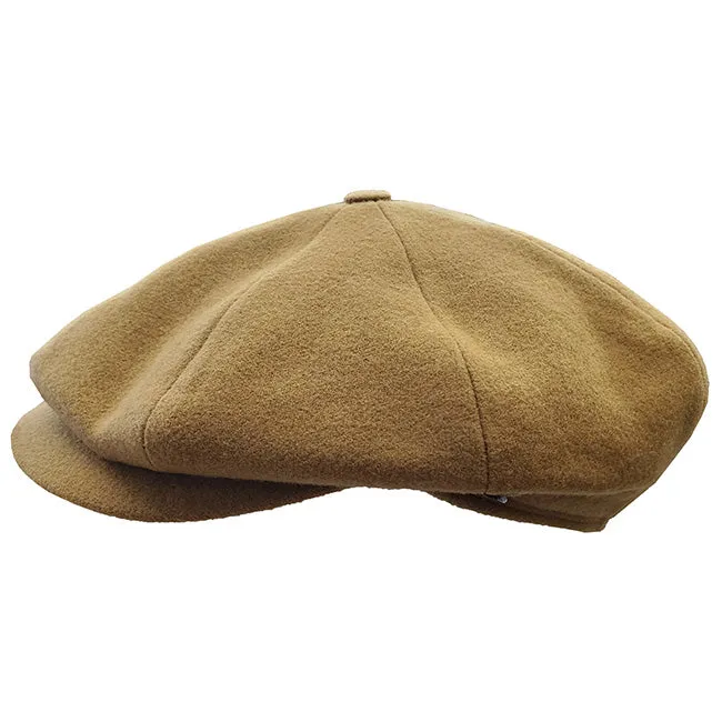 Wigens Oscar Wool Earflap Newsboy Cap