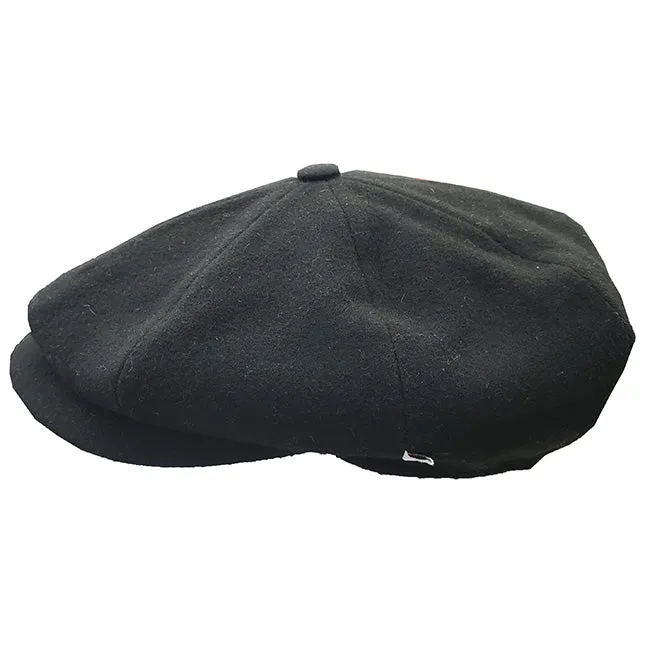 Wigens Oscar Wool Earflap Newsboy Cap
