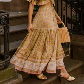 Winding Road Maxi Skirt