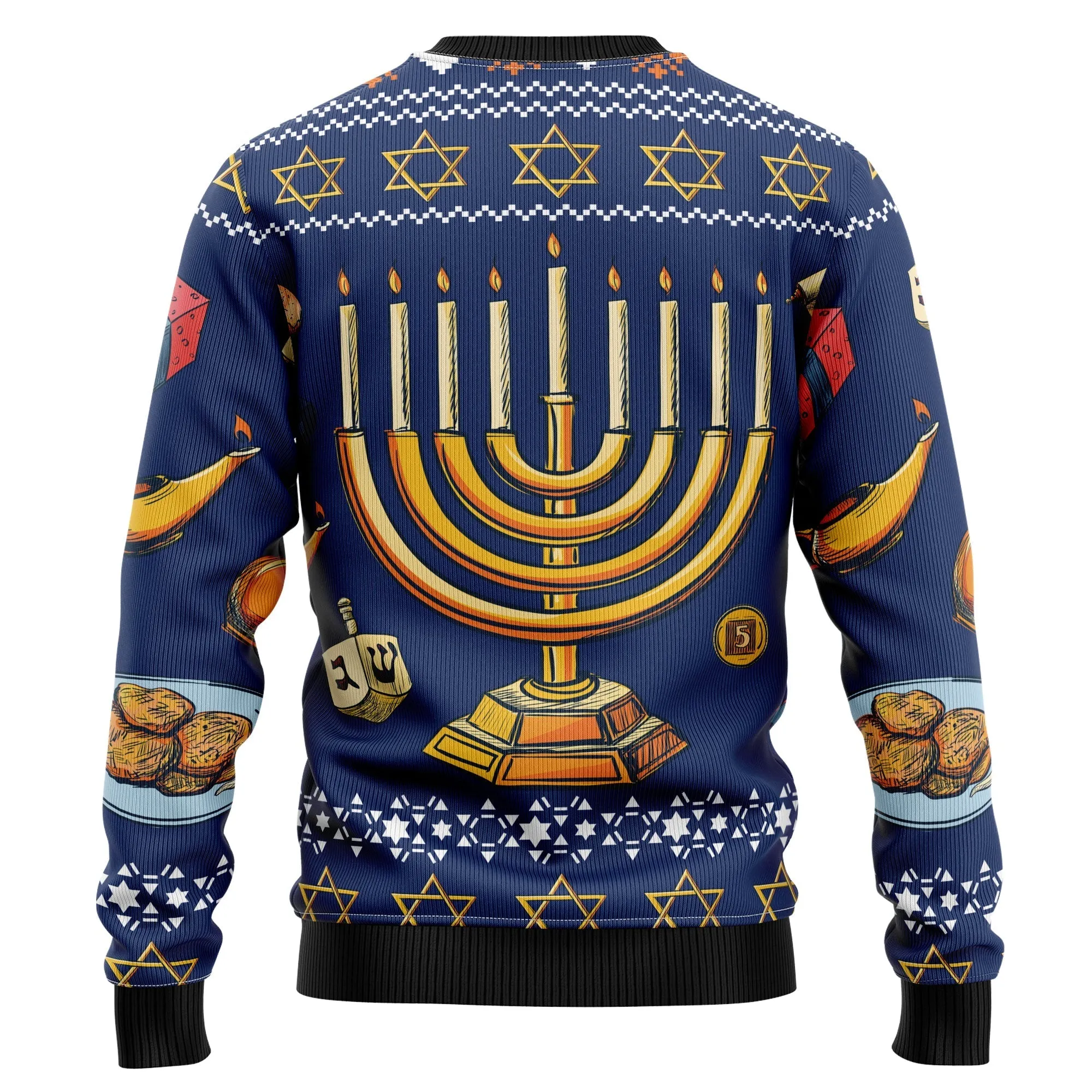 Winter Sweater JulesRoche Trendy All-Over Print Holiday Apparel