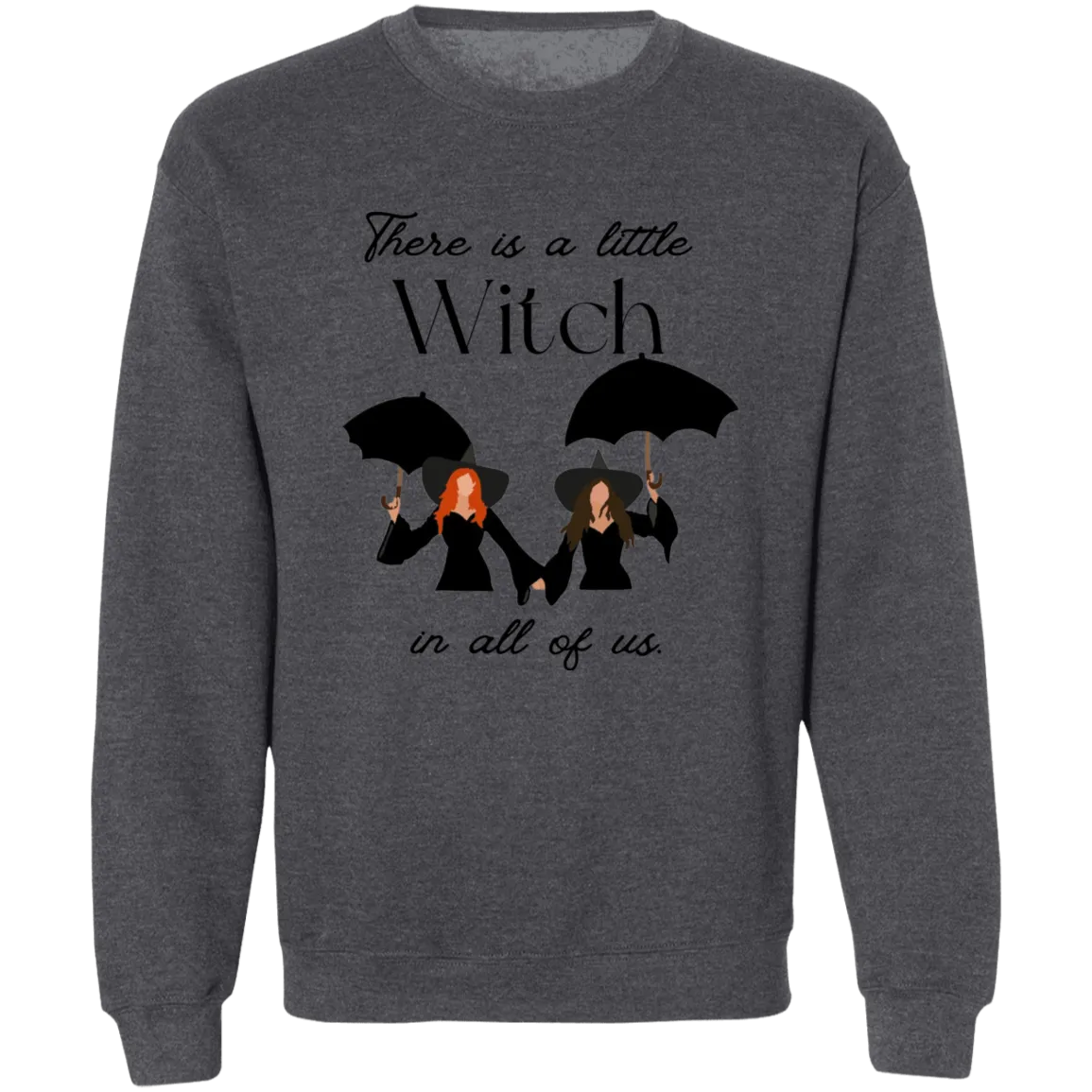 Witches Ladies Crewneck Pullover Sweatshirt