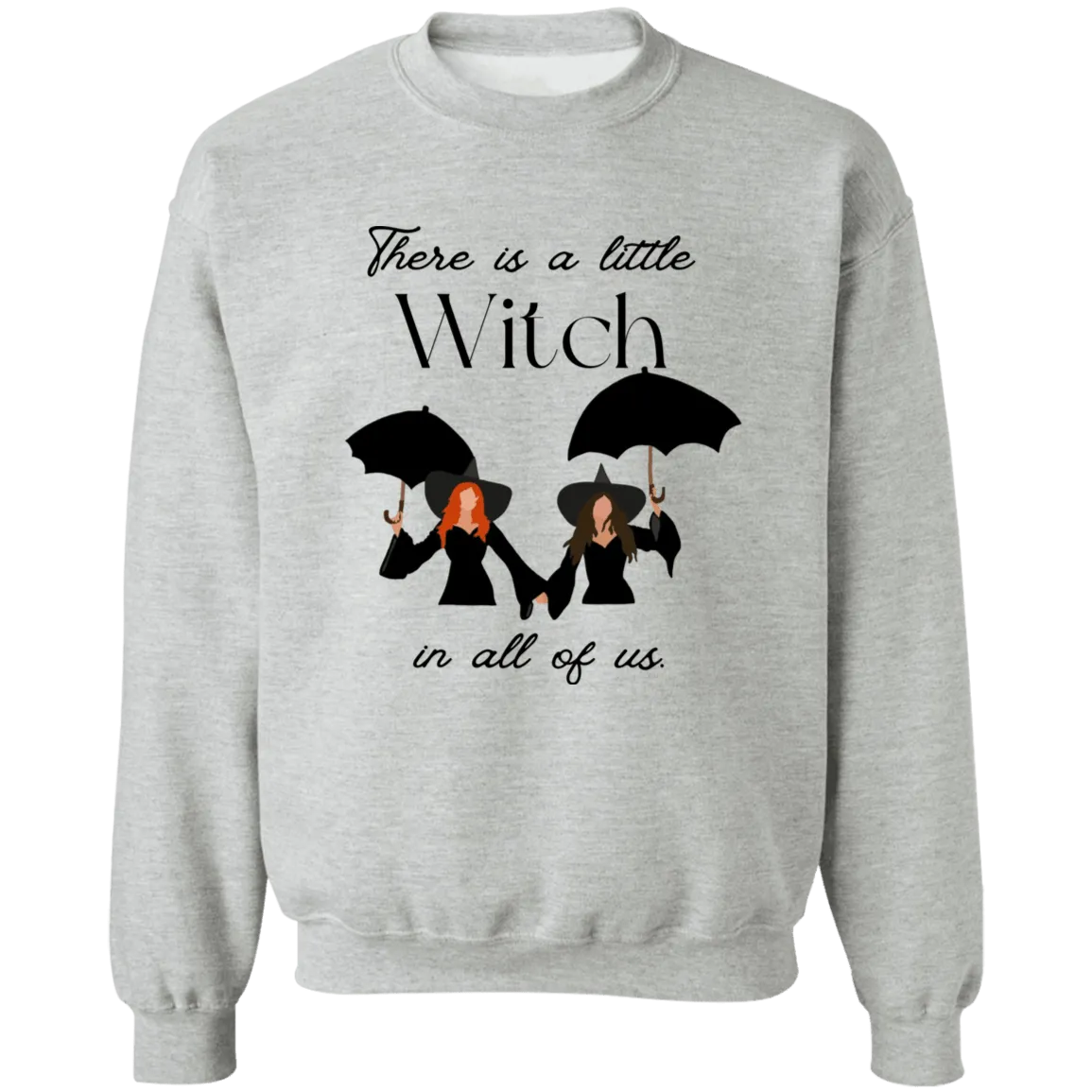 Witches Ladies Crewneck Pullover Sweatshirt