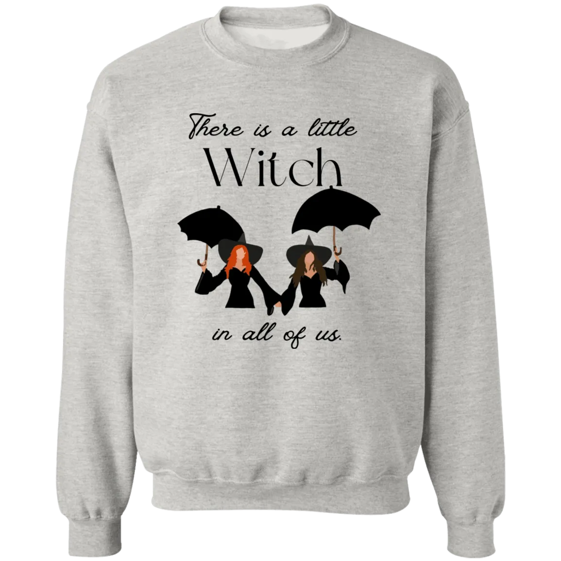 Witches Ladies Crewneck Pullover Sweatshirt