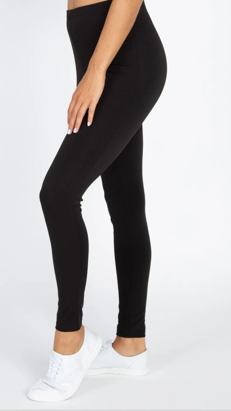 Women's Black High Waist Leggings