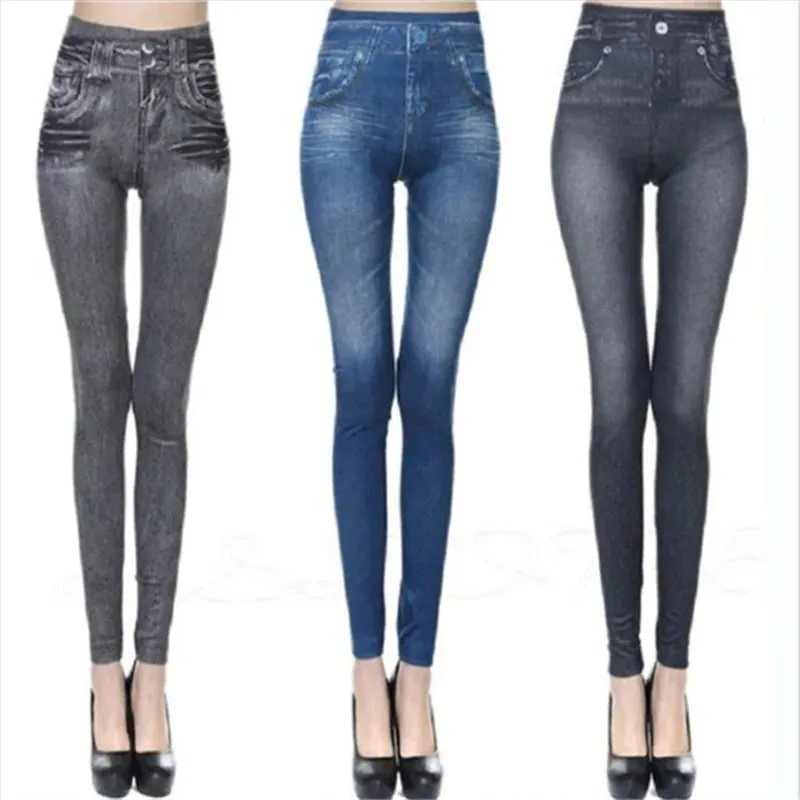 Women’s Body-Shaping High-Stretch Jeggings – Figure-Hugging High-Waist Denim Pants - Ideal Gift For Women