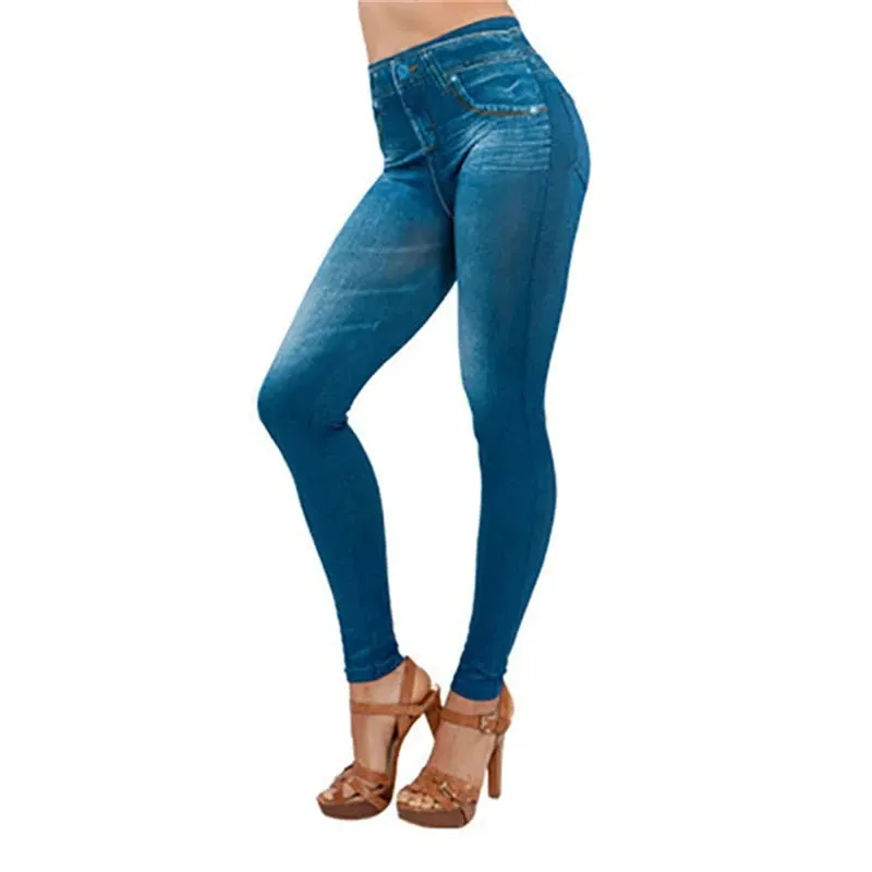 Women’s Body-Shaping High-Stretch Jeggings – Figure-Hugging High-Waist Denim Pants - Ideal Gift For Women